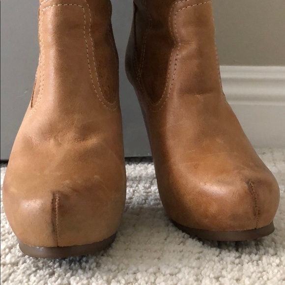 Cricket Dark Tan Report Tall Boot Size 8.5 - Picture 2 of 8
